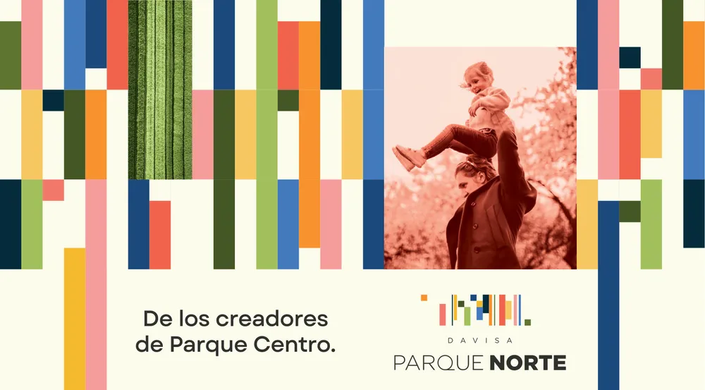 De los creadores de Parque Centro: aplicación de la marca Parque Norte